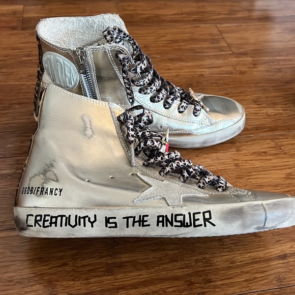 Golden Goose Francy High Top Sneakers - Picture 4 of 8